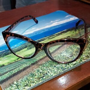 Betsy Johnson Cat Eye Frame Eyeglasses Tortoise